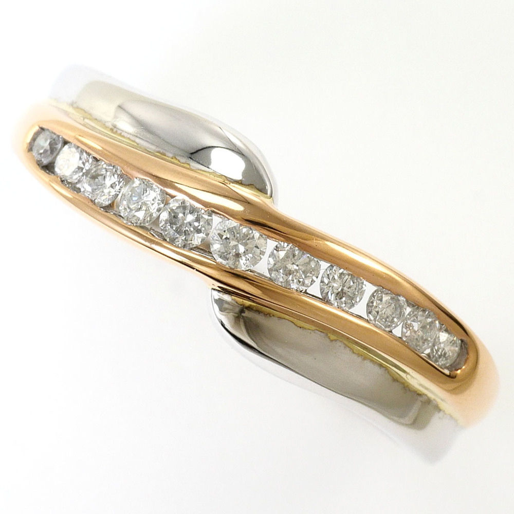 VINTAGE 18k Gold Diamond Ring